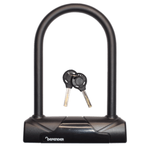DEFENDER By Squire Cycle D-Lock 11mm x 145mm - Black - DF D11/145