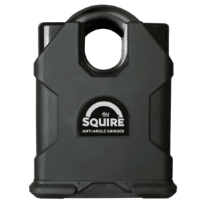 SQUIRE SS100CS LEV 5 Stronghold Closed Shackle Dual Cylinder Padlock LPCB SR5 & CEN 6 - Black