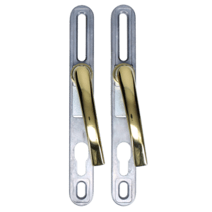 WINLOCK Universal Repair Handle Frame Set With Adjustable 62mm-92mm Centres - Gold