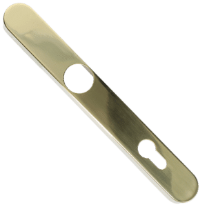 WINLOCK Universal Repair Handle Cover - 92mm PZ Bottom Cover Gold