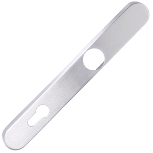 WINLOCK Universal Repair Handle Cover - 92mm PZ Top Cover Brushed Chrome