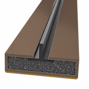 FIRESTOP Intumescent Strip 2.1m x 4mm Fire & Smoke Single Fin Seal - 20mm Brown (1 Hour) FS1616