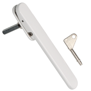 TITON Genesis Bi-Fold Door Locking Handle - Hipca White