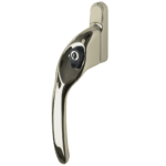 TITON Overture E II Locking Espag Window Handle Offset Handed - LH Gold (PVD)