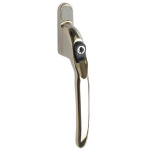 TITON Overture E II Locking Espag Window Handle Inline - Gold (PVD) Inline