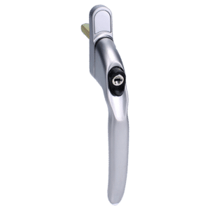 TITON Overture E II Locking Espag Window Handle Inline - Satin Chrome Inline