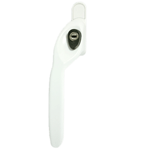 TITON Overture E II Locking Espag Window Handle Offset Handed - LH White