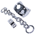 RUTLAND Security Door Chain Fire & Smoke Tested & TS 003 - Polished Nickel (PNP)