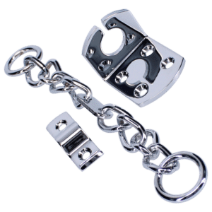 RUTLAND Security Door Chain Fire & Smoke Tested & TS 003 - Polished Nickel (PNP)