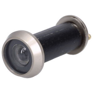RUTLAND Wide Angle Door Viewer Fire & Smoke Tested & TS 002 - Satin Nickel (SNP)