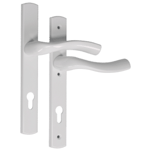 WINKHAUS Palladio Quick Fit 92 Lever/Lever Furniture To Suit 56mm-60mm Doors - White (56mm-60mm)