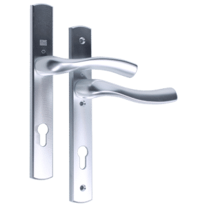 WINKHAUS Palladio Quick Fit 92 Lever/Lever Furniture To Suit 56mm-60mm Doors - Silver (56mm-60mm)