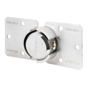 MASTER LOCK Van Lock Hasp & Round Padlock 736EURD - Hasp & Round Padlock