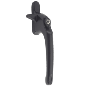 ERA Maxim Cockspur Locking Handle With 12mm Nose Height - RH Black 12mm