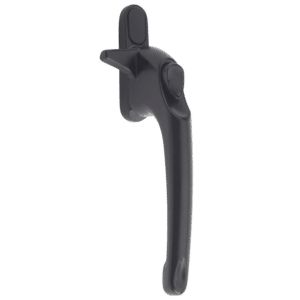 ERA Maxim Cockspur Non-Locking Handle With 21mm Nose Height - RH Black 21mm