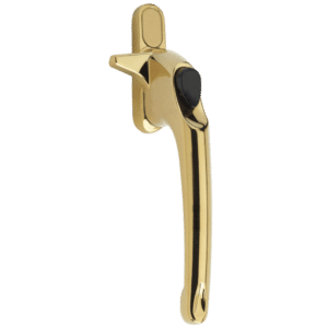 ERA Maxim Cockspur Non-Locking Handle With 21mm Nose Height - RH Gold 21mm