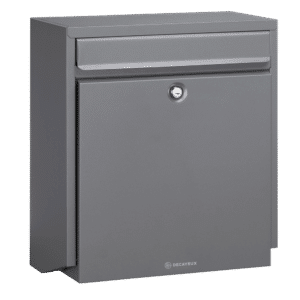 DAD Decayeux D180 Series Post Box - Anthracite Grey