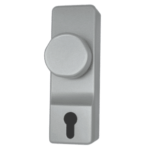 EXIDOR 302EA Knob Operated Outside Access Device Without Cylinder - Without Cylinder