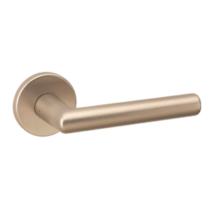 URFIC Easy Click Titan Lever On Rose - Stainless Steel Effect