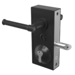 GATEMASTER Superlock Latch Deadlock - Straight Profile Lever Handle (40mm - 60mm)