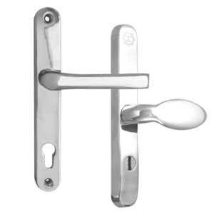MILA Kite Secure PAS24 2 Star 240mm Lever/Pad Door Furniture 92/62 Centres - Chrome - Bagged