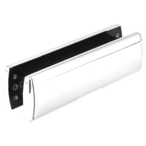 MILA Sleek Letter Plate 40/80 - 310mm Wide - White