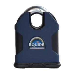 SQUIRE SS100CS Stronghold Closed Shackle Dual Cylinder Padlock - Each Cylinder On Same Key/KA