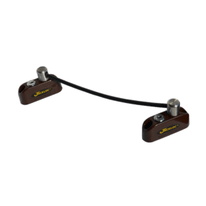 JACKLOC Pro-5 Duo Lockable Double Bullet Window Restrictor - Brown