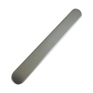 HOPPE Birmingham External Blank Plate 215mm Screw Centres - Silver