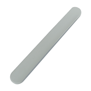 HOPPE Birmingham External Blank Plate 122mm Screw Centres - White