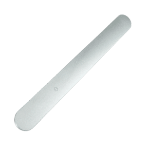 HOPPE Atlanta External Blank Plate 122mm Screw Centres - Silver