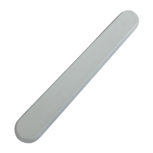 HOPPE Tokyo External Blank Plate 215mm Screw Centres - White