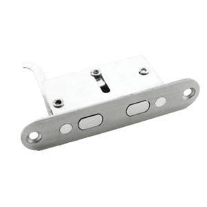 HOOPLY Auxiliary Lock For Container Doors - Satin Stainless Steel
