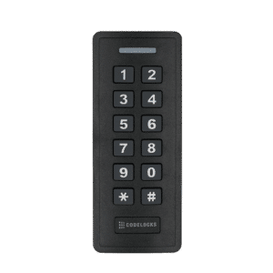 CODELOCKS A3 Dual Stand Alone Door Controller With RFID - Black