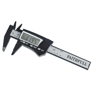 FAITHFULL Mini Digital Caliper - 75mm - FAICALDIG75