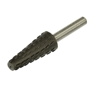 FAITHFULL Conical Rotary File - 4mm - 12mm x 30mm - 4mm - 12mm x 30mm