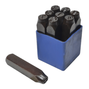 FAITHFULL Number Punch Set - 9 Piece Set - 6mm