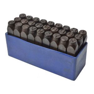 FAITHFULL Letter Punch Set - 27 Piece Set - 6mm