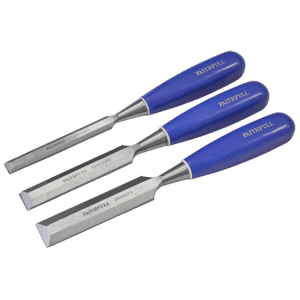 FAITHFULL Bevel Edge Chisel Set - 3 Piece Set - 3 Piece Set