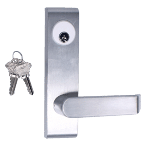 AXIM Locking Handle To Suit PR7085 & PR7085P Exit Devices - Silver