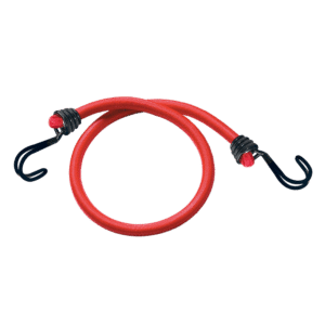 MASTER LOCK Twin Wire Bungee Cord Set of Two 60cm x 8mm - Red