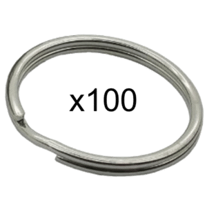 ALDRIDGE Split Rings - 20mm (100 Rings)
