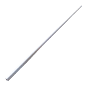 BRITON 376 Series Bottom Shootbolt - Silver Enamelled
