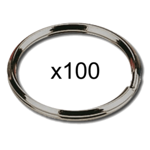 ALDRIDGE Split Rings - 25mm (100 Rings)