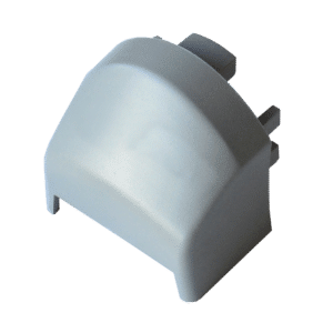 BRITON 570 Series Front Bar End Plug - Silver