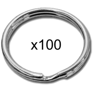 ALDRIDGE Split Rings - 30mm (100 Rings)