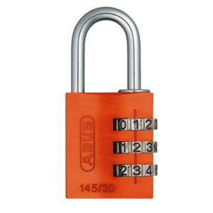 ABUS 145/30 Travel Light Combination Padlock - Orange
