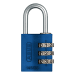 ABUS 145/30 Travel Light Combination Padlock - Blue