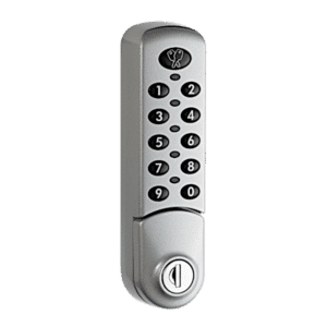 L&F 3780 Digital Combination Lock - Silver