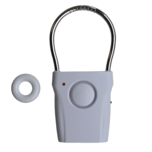 MINDER Dual Activated Door Handle Alarm - White
